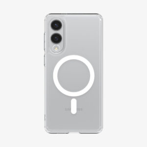 Spigen Ultra Hybrid (MagFit) mobiele telefoon behuizingen 17 cm (6.7") Hoes Transparant, Wit