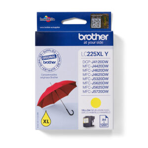 Brother LC225XLY inktcartridge 1 stuk(s) Origineel