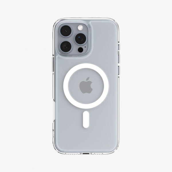 Spigen Ultra Hybrid (MagFit) mobiele telefoon behuizingen 16 cm (6.3") Hoes Transparant, Wit - Afbeelding 2