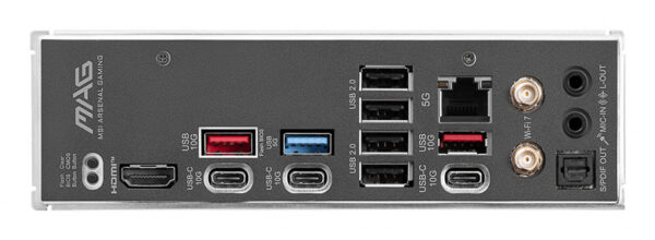 MSI MAG B850 TOMAHAWK MAX WIFI moederbord AMD B850 Socket AM5 ATX - Afbeelding 5