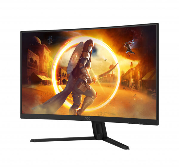 AOC G4 CQ32G4VE computer monitor 81,3 cm (32") 2560 x 1440 Pixels Quad HD LCD Zwart, Grijs - Afbeelding 4
