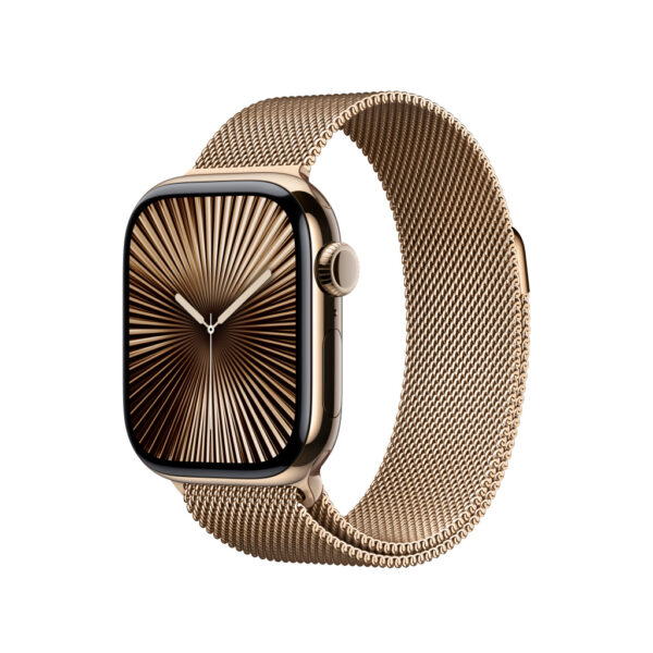 Apple MXMN3ZM/A slimme draagbare accessoire Band Goud Roestvrijstaal - Afbeelding 2