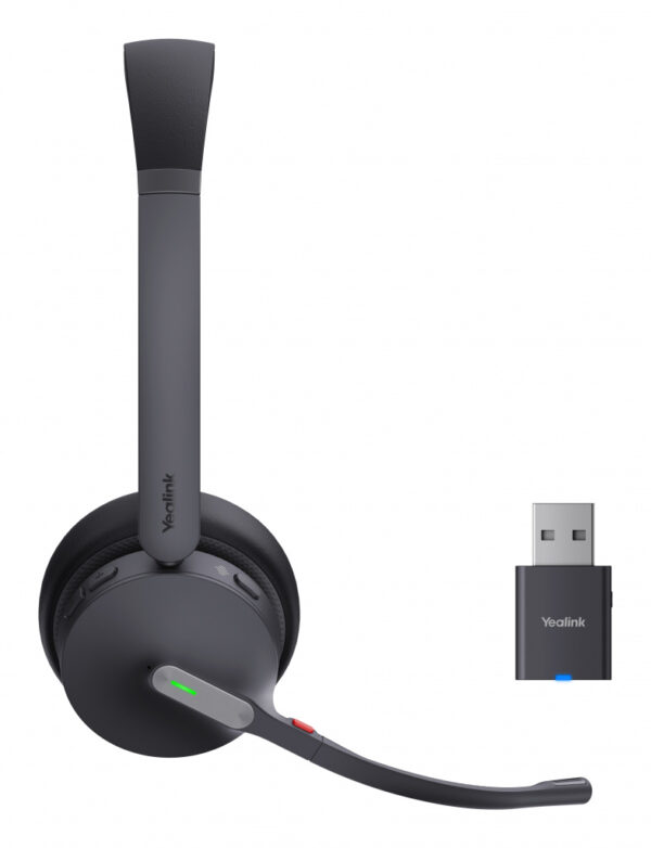 Yealink WH64 Hybrid Dual UC Headset Draadloos Hoofdband Kantoor/callcenter Micro-USB Bluetooth Zwart - Afbeelding 2