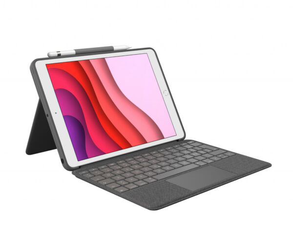 Logitech 920-009609 toetsenbord voor mobiel apparaat QWERTZ Zwitsers Smart Connector Grafiet - Afbeelding 4