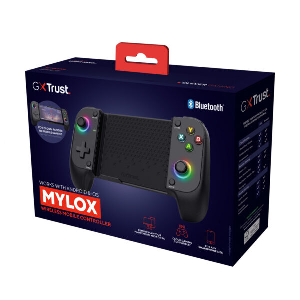 Trust GXT 735 Mylox Zwart Bluetooth Gamepad Analoog/digitaal Android, iOS - Afbeelding 9