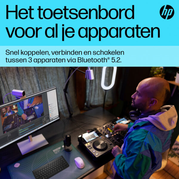 HP 350 Compact Multi-Device Bluetooth Keyboard - Afbeelding 16