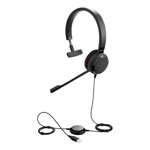 Jabra Evolve 30 II Headset Bedraad Hoofdband Kantoor/callcenter USB Type-C / USB Type-A Zwart - Afbeelding 4