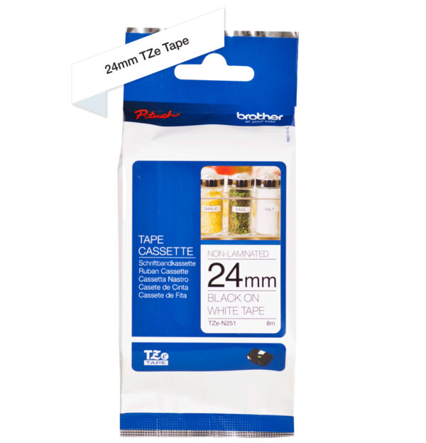 Brother TZE-N251 labelprinter-tape TZ - Afbeelding 3