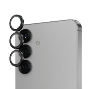 PanzerGlass ® Hoops® Black Camera Lens Protector Samsung Galaxy S25 Doorzichtige schermbeschermer 1 stuk(s)