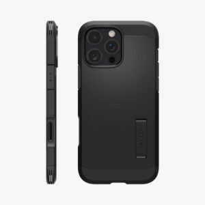Spigen iPhone 16 Pro Max Case mobiele telefoon behuizingen Zwart