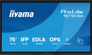 iiyama 75iW IFP 40-Points 4K UHD IPS AG
