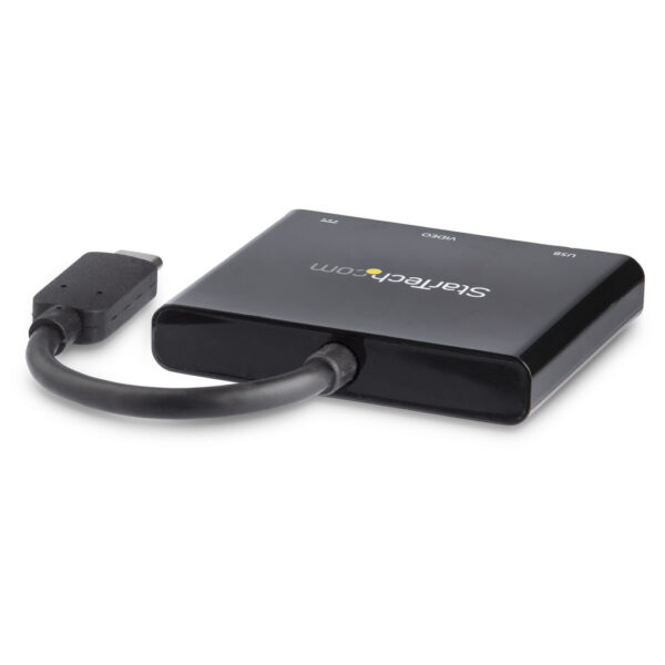 StarTech.com USB-C multiport adapter met HDMI USB 3.0 poort 60W PD zwart - Afbeelding 3