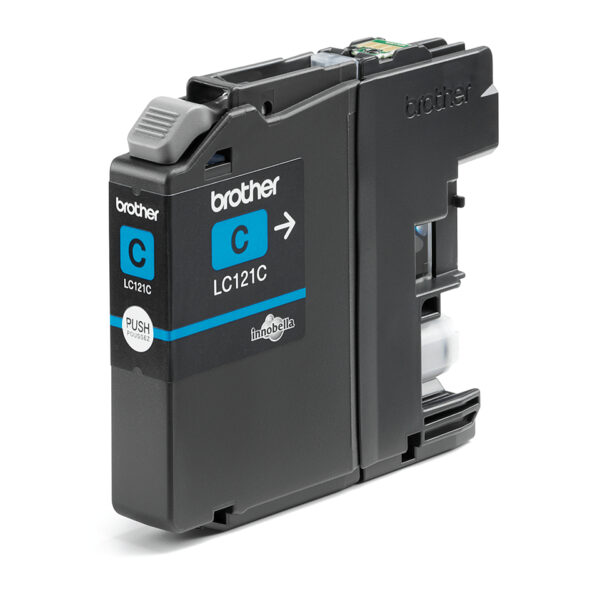 Brother LC121C inktcartridge 1 stuk(s) Origineel Cyaan - Afbeelding 2