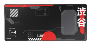 Trust GXT 759 XXL Game-muismat Zwart, Grijs, Rood, Wit