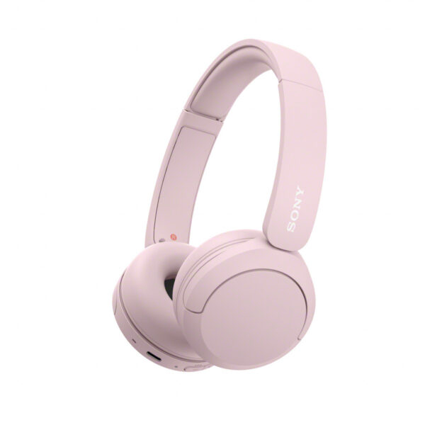Sony WHCH520P.CE7 hoofdtelefoon/headset Draadloos Hoofdband Oproepen/muziek USB Type-C Bluetooth Roze