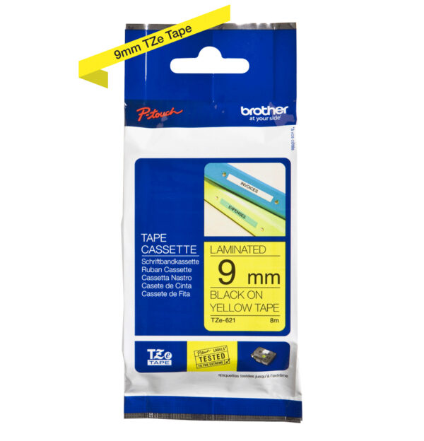 Brother Labeltape 9mm - Afbeelding 2