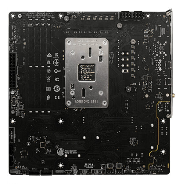 MSI B650M PROJECT ZERO moederbord AMD B650 Socket AM5 micro ATX - Afbeelding 3
