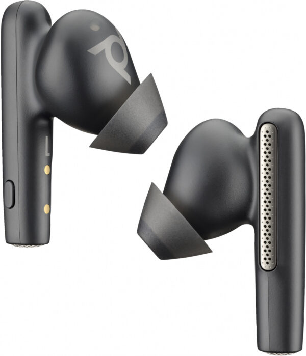 POLY Voyager Free 60 UC M Carbon Black Earbuds + BT700 USB-C-adapter + oplaadcase basis