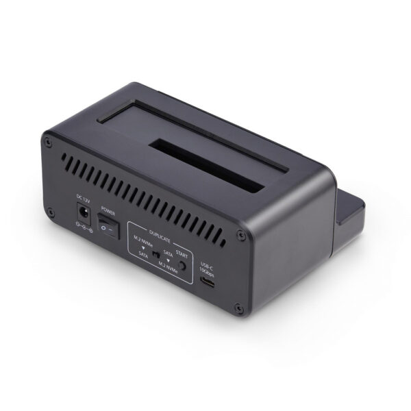 StarTech.com M.2 NVMe naar 2.5"/3.5" SATA Drive Duplicator, Dual Bay Standalone SSD Cloner/Copier en Drive Dock, Bidirectionele - Afbeelding 2