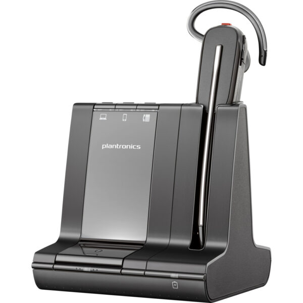 POLY Savi 8240-M Office Microsoft Teams Certified DECT 1880-1900 MHz USB-A Headset - Afbeelding 5