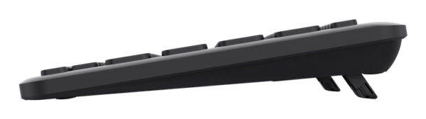 Trust Lyra toetsenbord Universeel RF-draadloos + Bluetooth QWERTY Amerikaans Engels Zwart - Afbeelding 3