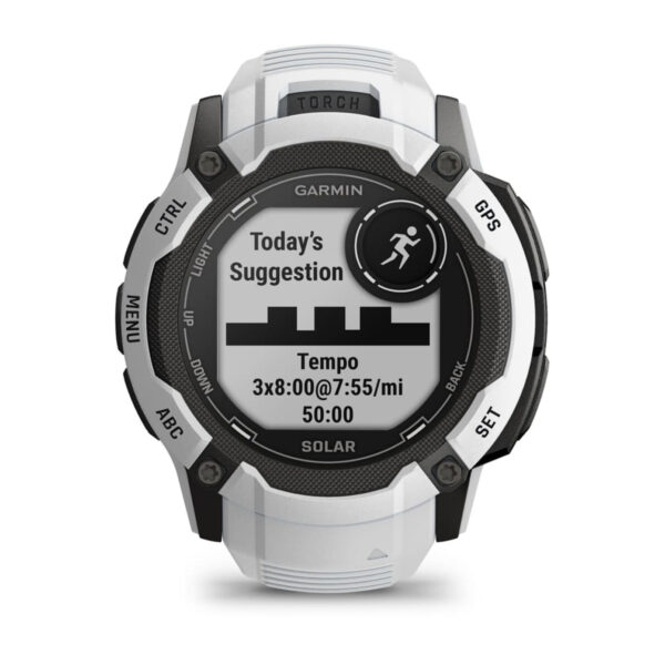 Garmin Instinct 2X Solar 2,79 cm (1.1") MIP 50 mm Digitaal 176 x 176 Pixels Touchscreen Wit GPS - Afbeelding 6
