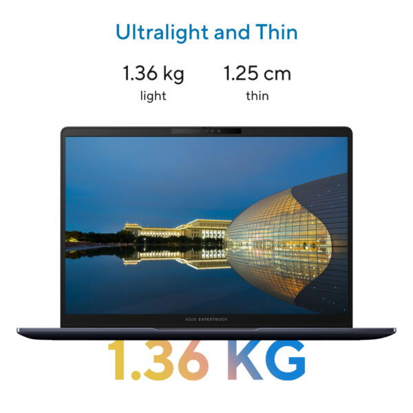 ASUS ExpertBook B5 B5405CCA-LY0008X Intel Core Ultra 5 225H Laptop 35,6 cm (14") WUXGA 16 GB DDR5-SDRAM 512 GB SSD Wi-Fi 7 (802. - Afbeelding 23