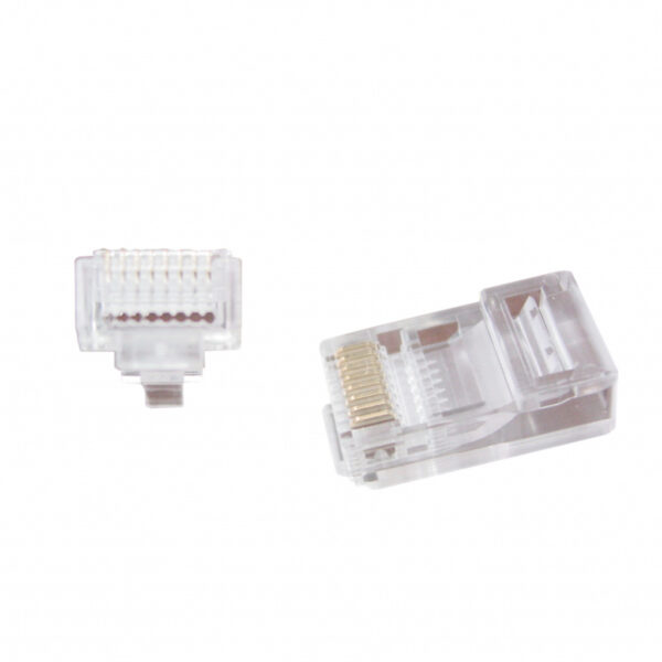 Gembird LC-PTU-01/100 kabel-connector 8P8C RJ45 Transparant - Afbeelding 2