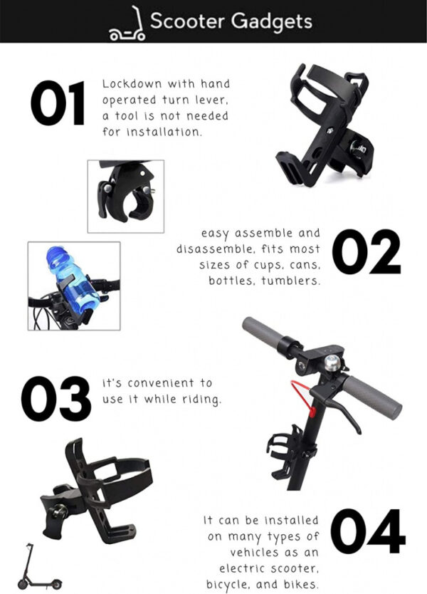 PRO-mounts Universele bidon houder - Afbeelding 5