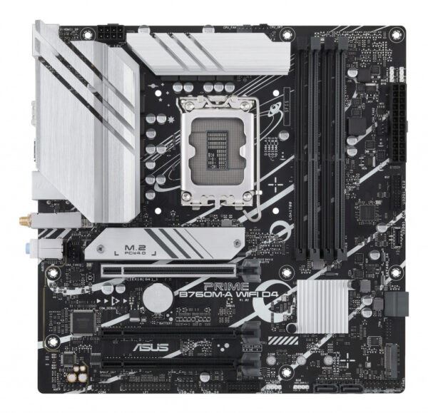 ASUS PRIME B760M-A WIFI D4 Intel B760 LGA 1700 micro ATX - Afbeelding 2