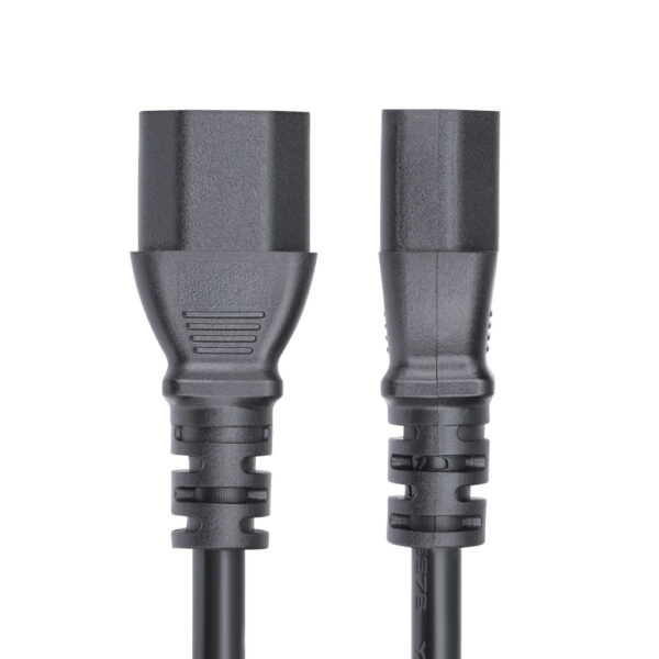 StarTech.com 4,5m Stroom Verlengkabel, C14 naar C13 PDU Stroomkabel, 15A 250V, 14AWG, AC Power Kabel voor PDU/Power Supply, KEM - Afbeelding 2