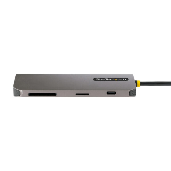 StarTech.com USB C Multiport Adapter, 4K 60Hz HDMI Video, 3 Port 5Gbps USB-A Hub, 100W USB Power Delivery Pass-Through, GbE, SD
