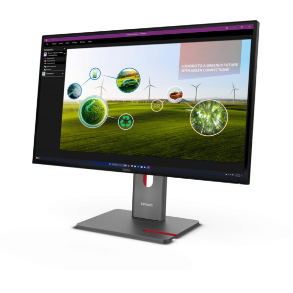 Lenovo ThinkVision P27Q-40 LED display 68,6 cm (27") 2560 x 1440 Pixels Quad HD Zwart - Afbeelding 4
