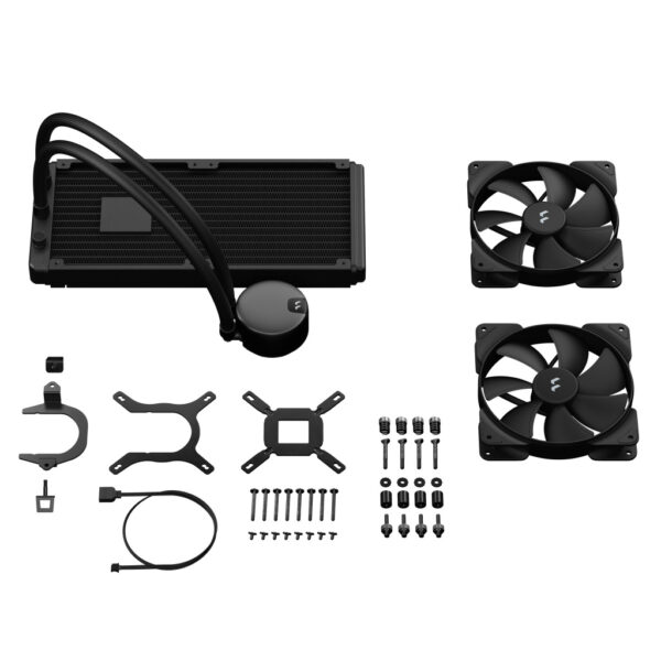 Fractal Design Lumen S28 v2 Processor Alles-in-één vloeistofkoeler 14 cm Zwart 1 stuk(s) - Afbeelding 6