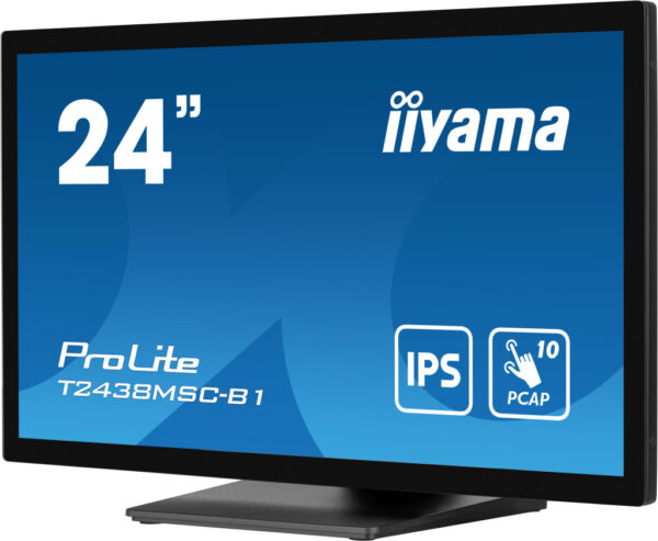 iiyama ProLite T2438MSC-B1 computer monitor 60,5 cm (23.8") 1920 x 1080 Pixels Full HD LED Touchscreen Zwart - Afbeelding 5