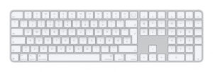 Apple Magic toetsenbord Universeel USB + Bluetooth QWERTY Noors Wit