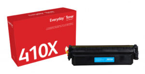 Everyday Cyaan Toner compatibel met HP 410X (CF411X), Hoge capaciteit