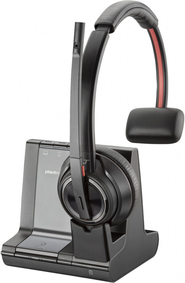 POLY Savi 8210 Office DECT 1880-1900 MHz Single Ear Headset - Afbeelding 2