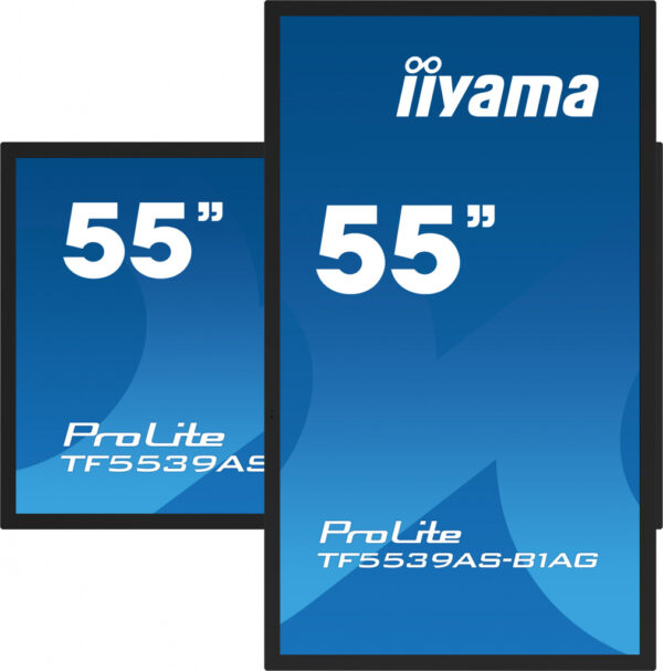 iiyama TF5539AS-B1AG beeldkrant Digitale signage flatscreen 138,7 cm (54.6") LED 500 cd/m² 4K Ultra HD Zwart Touchscreen Type pr - Afbeelding 11
