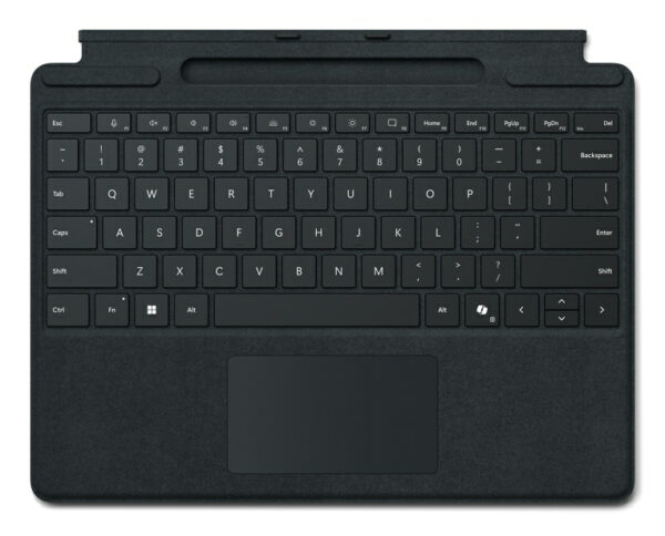 Microsoft Surface Pro Keyboard with pen storage for Business AZERTY Belgisch Microsoft Cover port Zwart