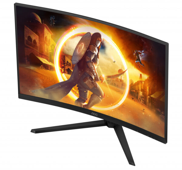 AOC G4 CQ32G4VE computer monitor 81,3 cm (32") 2560 x 1440 Pixels Quad HD LCD Zwart, Grijs - Afbeelding 13