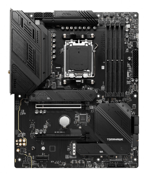 MSI MAG B650 Tomahawk WIFI AMD B650 Socket AM5 ATX - Afbeelding 2