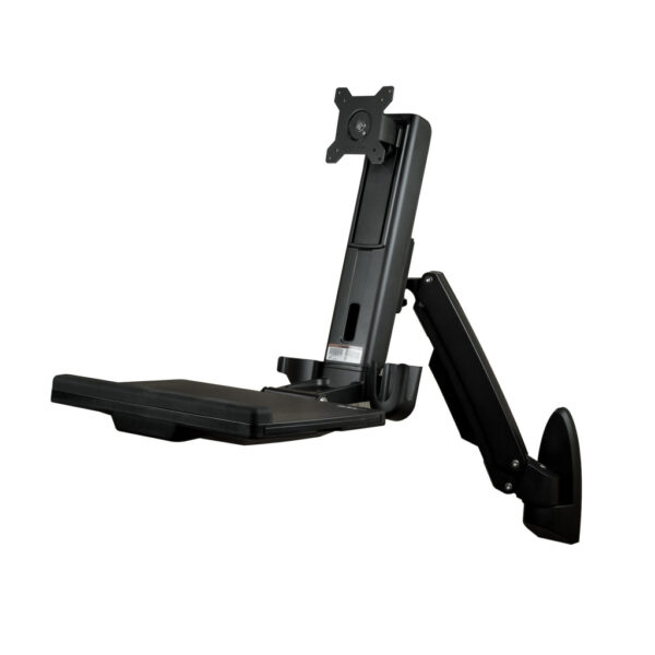 StarTech.com Wand monteerbaar zit-sta bureau werkplek één monitor - Afbeelding 2