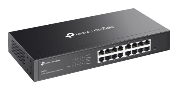 TP-Link Omada ES216G netwerk-switch Managed L2 Gigabit Ethernet (10/100/1000) Zwart - Afbeelding 4