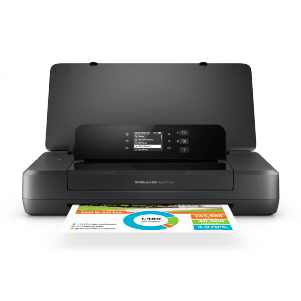 HP Officejet 200 Mobile Draadloos Kleur Printer - Afbeelding 6
