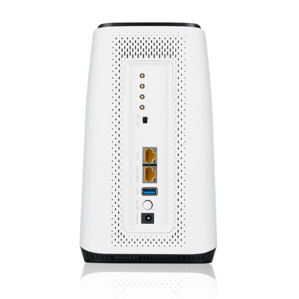 Zyxel FWA510 draadloze router Multi-Gigabit Ethernet Tri-band (2.4 GHz / 5 GHz / 5 GHz) 5G Zwart, Wit - Afbeelding 4
