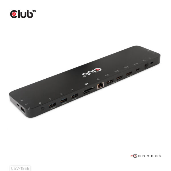 CLUB3D Universeel Docking station met 120W max/Power adapter voor het opladen van de allerzwaarste laptops met USB type C aanslu - Afbeelding 6