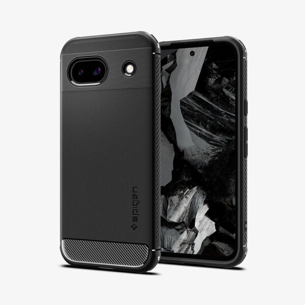 Spigen Rugged Armor mobiele telefoon behuizingen 15,5 cm (6.1") Hoes Zwart - Afbeelding 2