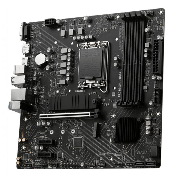MSI PRO B760M-P DDR4 moederbord Intel B760 LGA 1700 micro ATX - Afbeelding 3