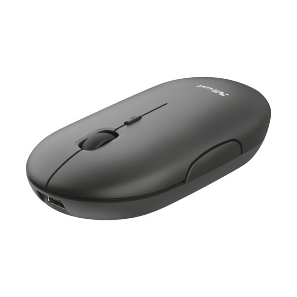 Trust Puck muis Kantoor Ambidextrous RF-draadloos + Bluetooth Optisch 1600 DPI